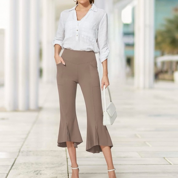 Capri Dress Yoga Pants - Picture 4 of 5